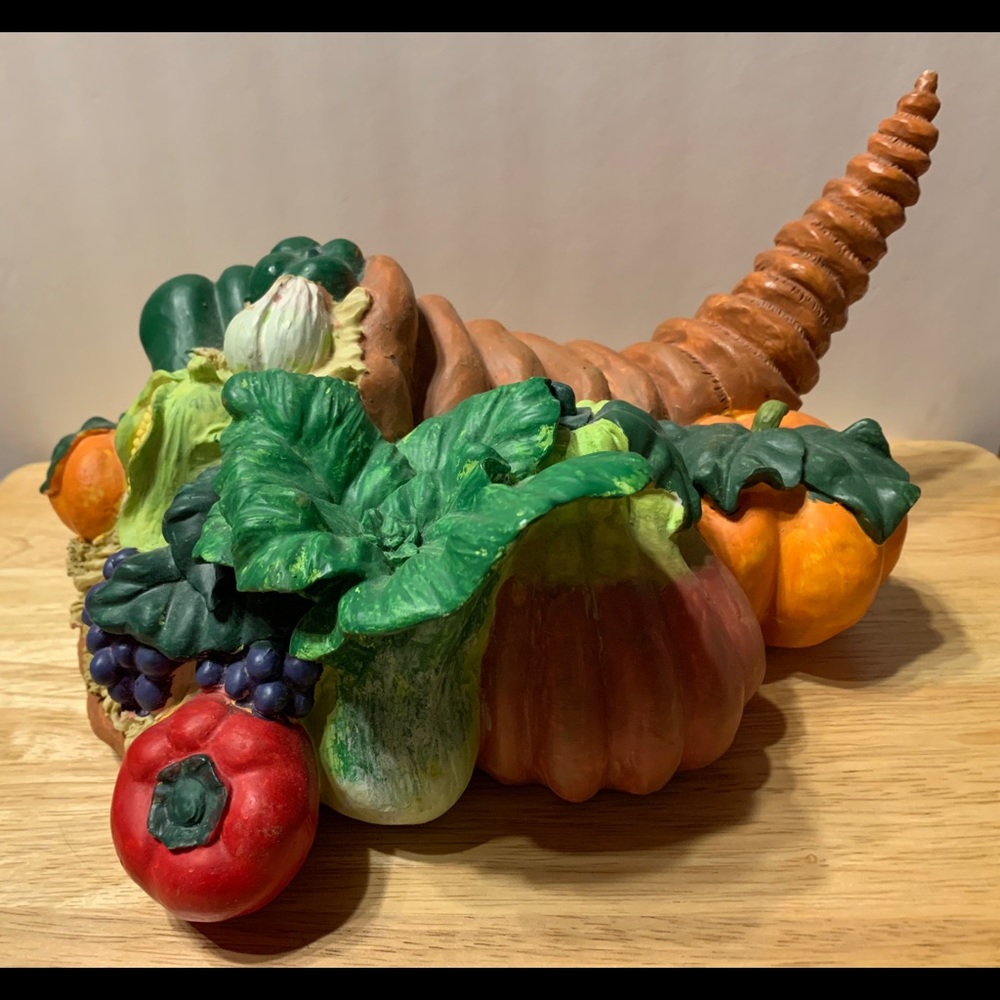 Festive Fall/Thanksgiving Cornucopia 🌽🥕
